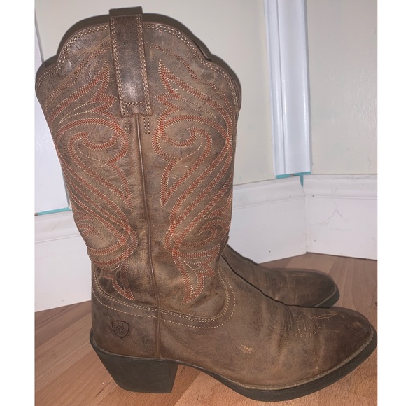 Ariat Shoes - Ariat Round Up R Toe Western Boot